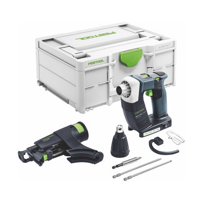 Festool DURADRIVE DWC 18-4500 Basic Akku Bauschrauber 18 V 14 Nm Brushless + 1x Akku 5,0 Ah + Schnellladegerät + Systainer