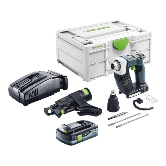 Festool DURADRIVE DWC 18-2500 Basic visseuse de chantier sans fil 18 V 18 Nm sans balais + 1x batterie 4,0 Ah + chargeur rapide + systainer