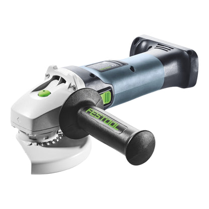 Meuleuse d'angle sur batterie Festool AGC 18-125 EB-Basic 18 V 125 mm sans balais + 2 batteries 4,0 Ah + chargeur rapide + systainer