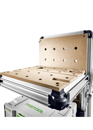 Festool MW 1000 Mobile Werkstatt Werkbank auf Rädern inklusive Auszug und Festool TSB/1-MW 1000 Multifunktionstisch ( 203802 ) - Toolbrothers