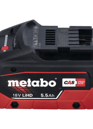 Metabo AS 36 18 L 20 PC batterie aspirateur eau et poussière 36 V (2x 18 V) 20 L + 2x batterie LiHD 5,5 Ah - sans chargeur