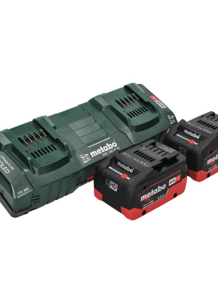 Metabo AS 36 18 L 20 PC batterie aspirateur eau et poussière 36 V (2x 18 V) 20 L + 2x batterie LiHD 5,5 Ah + double chargeur