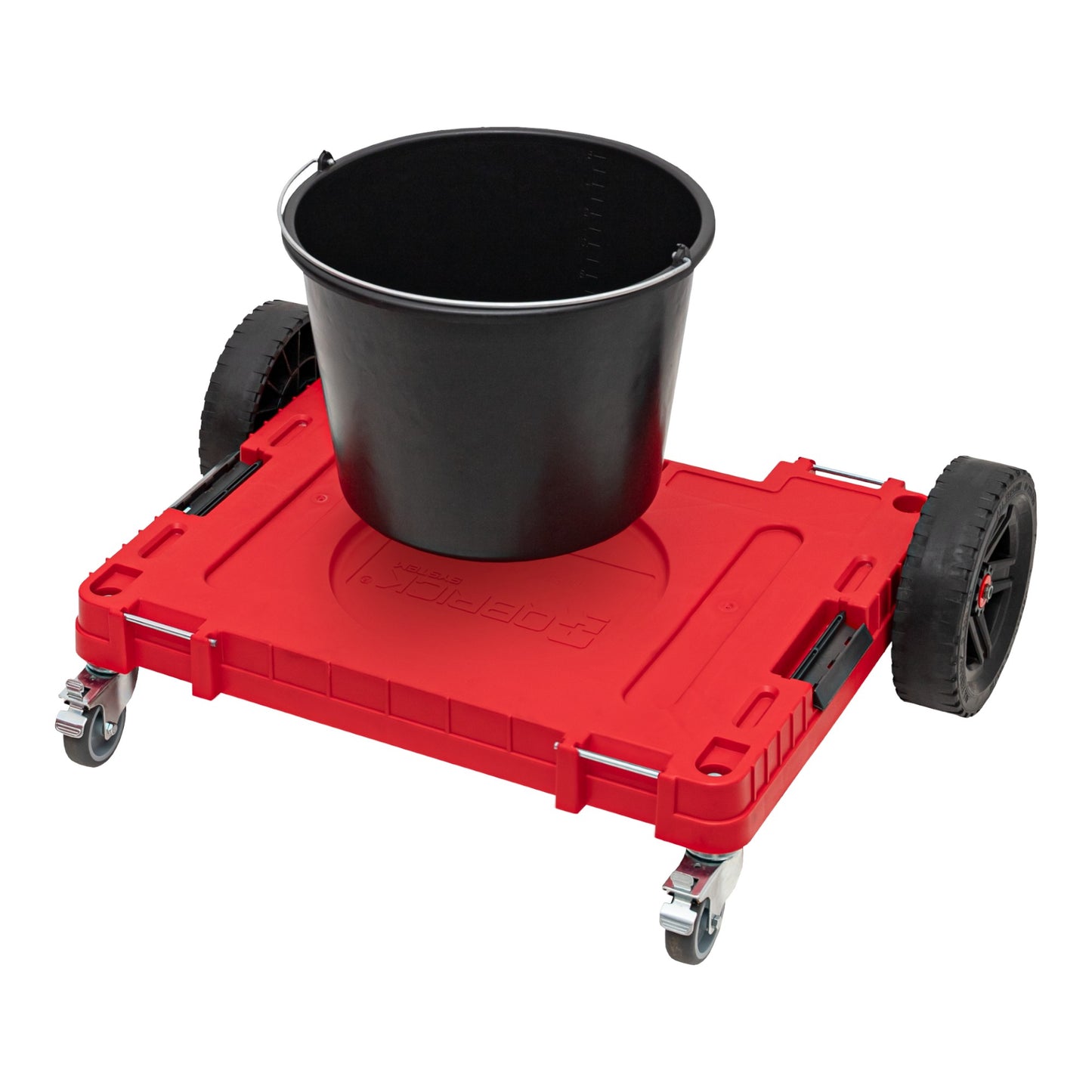 Plateforme de transport Qbrick System ONE 2.0 Allterrain RED Ultra HD 750 x 542 x 223 mm 120 kg avec roues pivotantes en métal et frein