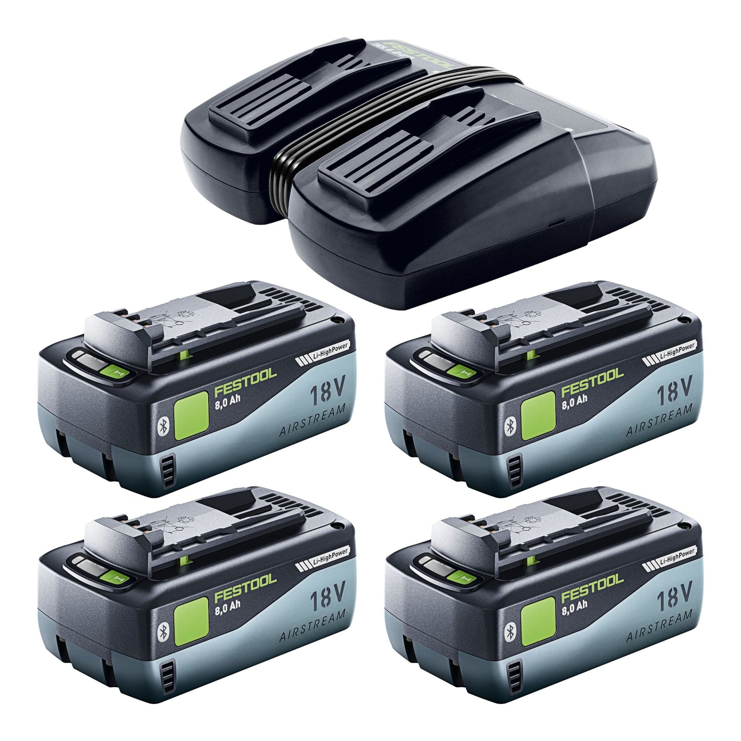 Scie à ruban sans fil Festool SYMC 70 EB-Basic SYMMETRIC 36 V (2 x 18 V) 216 mm + 4x batteries 8,0 Ah + double chargeur + Systainer