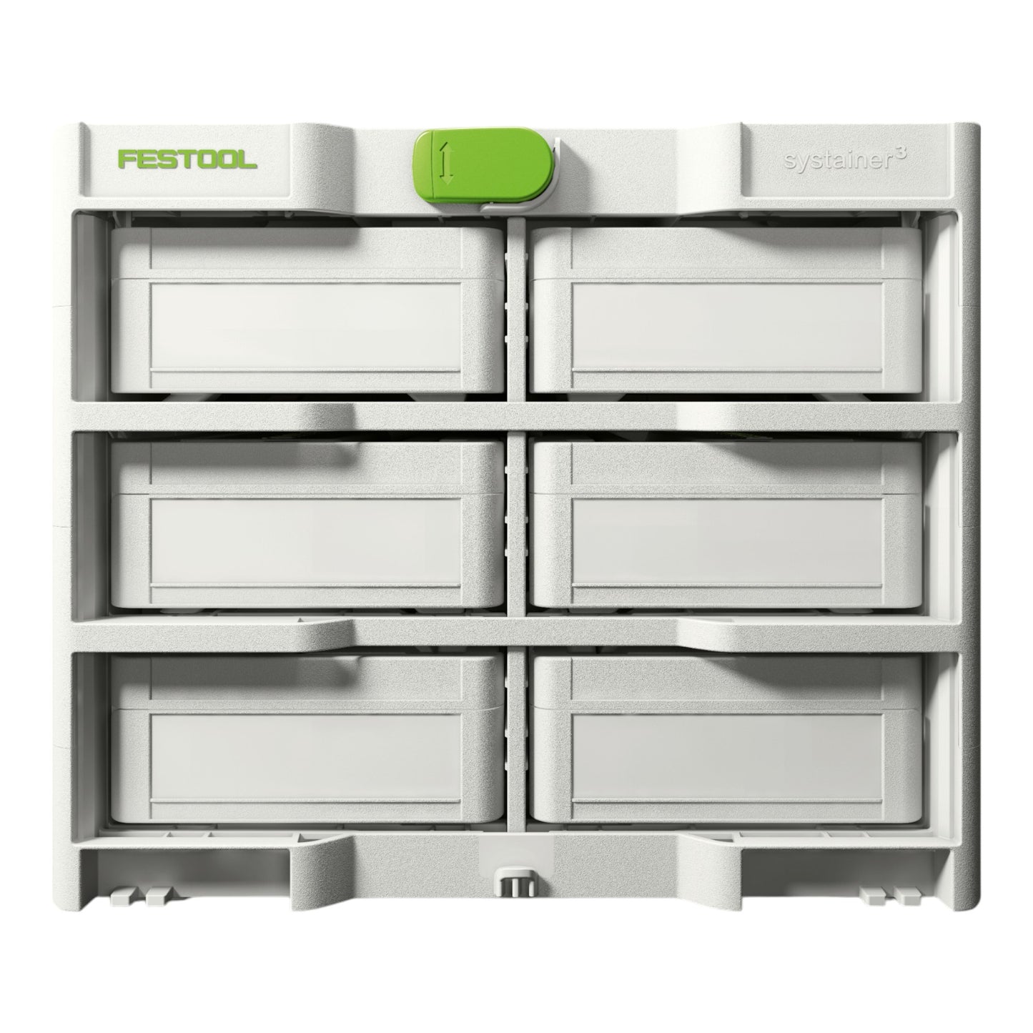 Festool Rack SYS3-RK/6 M 337-Set Systainer³ 6 tlg. ( 577816 ) für alle Systainer³ S 76 Varianten