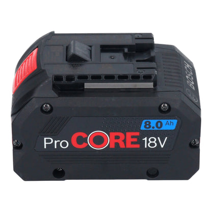 Scie plongeante sans fil Bosch GKT 18V-52 GC Professional 18 V 140 mm BITURBO brushless + 1x batterie ProCore 8,0 Ah + module de connectivité + L-Boxx - sans chargeur