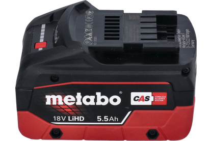 Marteau combiné à batterie Metabo KH 18 LTX 24 18 V 2,1 J SDS Plus + 1 batterie LiHD 5,5 Ah - sans chargeur