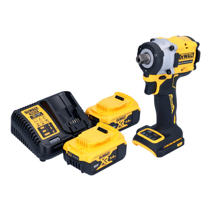 Clé à chocs sans fil DeWalt DCF 922 P2 18 V 406 Nm 1/2" sans balai + 2x batteries 5,0 Ah + chargeur