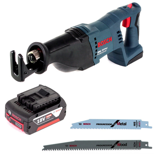 Bosch GSA 18V-Li N Akku Reciprosäge 18V Säbelsäge + 2x Sägeblatt + 1x 4,0 Ah Akku - ohne Ladegerät - Toolbrothers