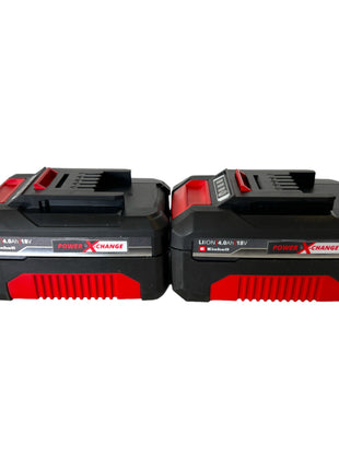 Einhell Starter Kit Power X Change 2x batterie 4,0 Ah + double chargeur (4512112)