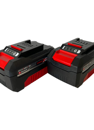 Einhell Starter Kit Power X Change 2x batterie 4,0 Ah + double chargeur (4512112)