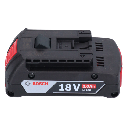 Bosch GOP 18V-34 Professional Battery Multi Cutter 18 V Starlock Plus + 1x batterie 2,0 Ah + 17 accessoires + L-Boxx - sans chargeur