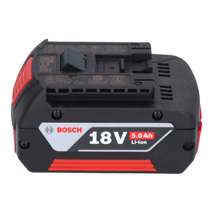 Bosch GOP 18V-34 Professional Akku Multi Cutter 18 V Starlock Plus + 1x Akku 5,0 Ah + 17 tlg. Zubehör + L-Boxx - ohne Ladegerät