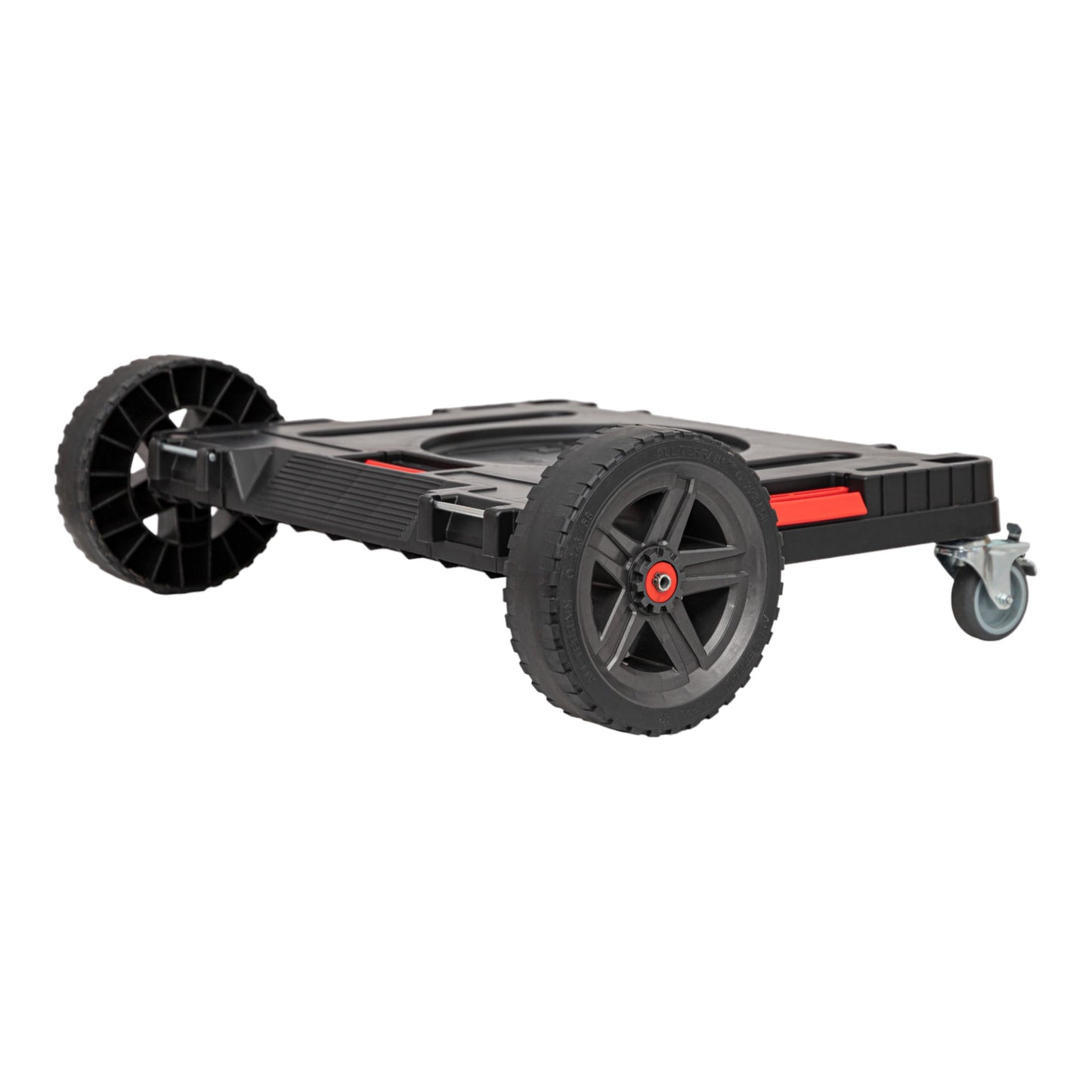 Plate-forme de transport tout-terrain Toolbrothers RHINO XXL ECO 750 x 542 x 223 mm Capacité de charge de 120 kg avec roues pivotantes en métal et frein