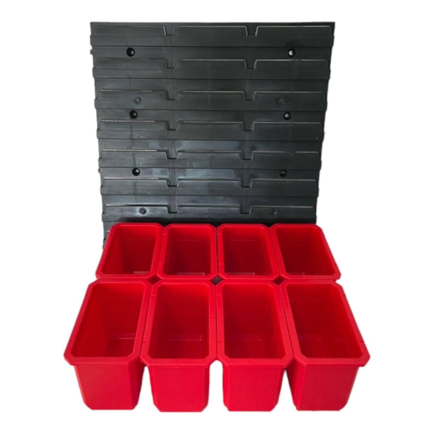 Toolbrothers RHINO Container Set N° 2 mur d'atelier 39 x 35 cm avec 8 conteneurs pour valises RHINO