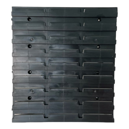 Toolbrothers RHINO Container Set N° 2 mur d'atelier 39 x 35 cm avec 8 conteneurs pour valises RHINO