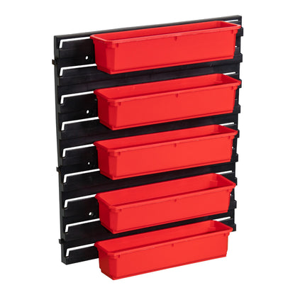 Toolbrothers RHINO Set No. 4 mur d'atelier 39 x 35 cm avec 4 conteneurs pour RHINO L Organizer et L Drawer 3