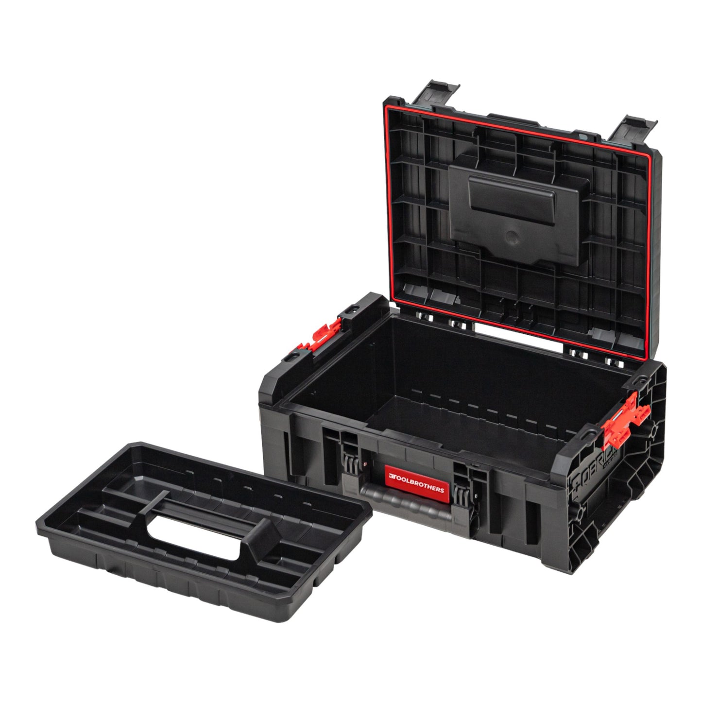 Toolbrothers RHINO coffret à outils RHINO L mallette à outils ECO Basic 450 x 332 x 171 mm 12 l IP54 + 2x RHINO L organiseur ECO hauteur L boîtes 452 x 358 x 79 mm 6 l IP54