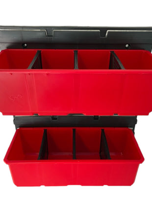 Toolbrothers RHINO Container Set N° 5 mur d'atelier 39 x 35 cm avec 2 conteneurs pour valises RHINO XXL et organiseur