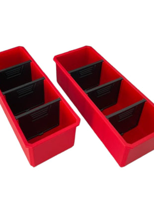 Toolbrothers RHINO Container Set N° 5 mur d'atelier 39 x 35 cm avec 2 conteneurs pour valises RHINO XXL et organiseur