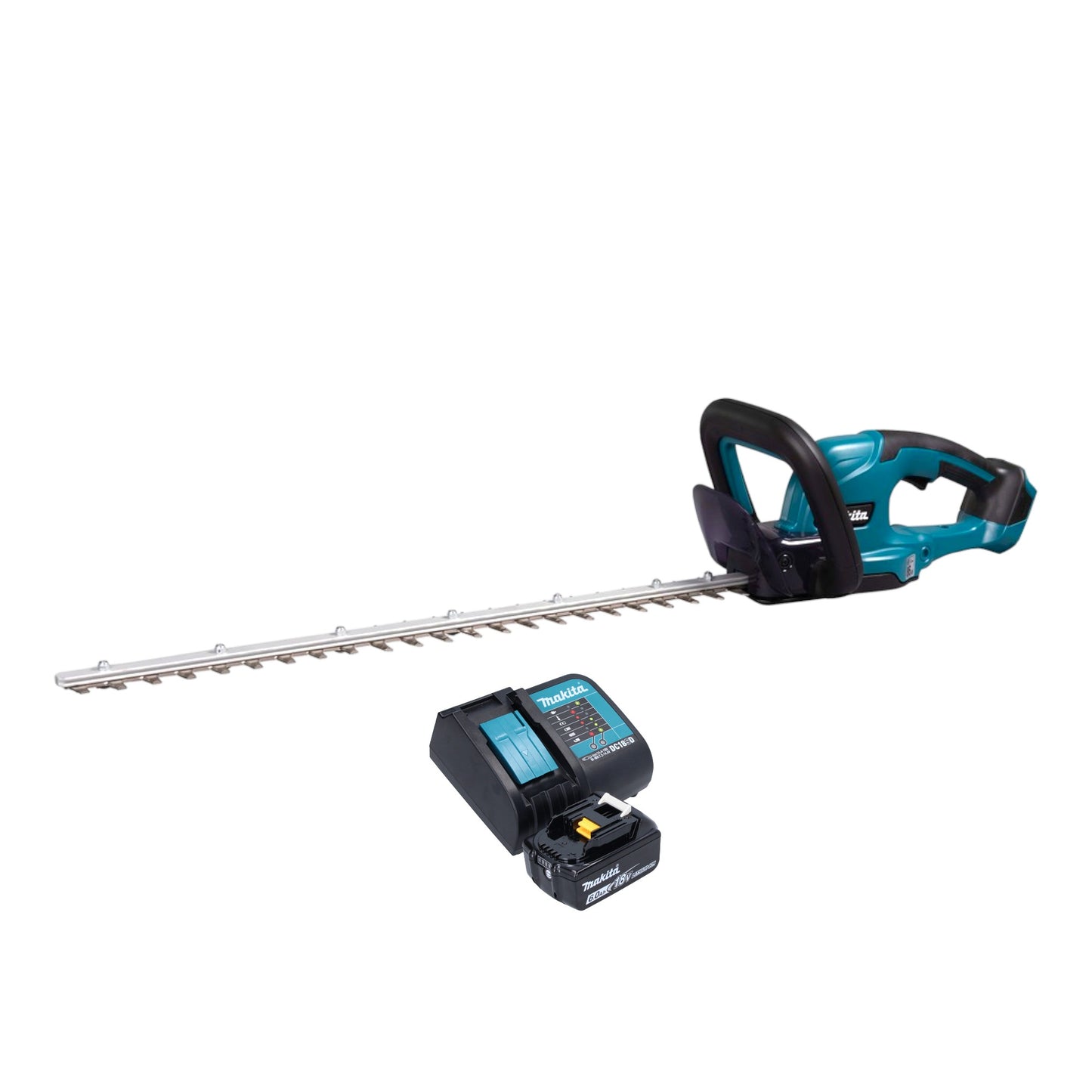 Makita DUH 607 SG Akku Heckenschere 18 V 60 cm + 1x Akku 6,0 Ah + Ladegerät