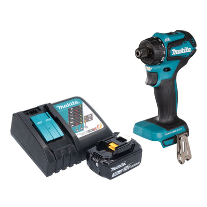 Makita DDF 083 RF1 perceuse-visseuse sans fil 18 V 40 Nm 1/4'' sans balai + 1x batterie 3,0 Ah + chargeur