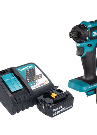 Makita DDF 083 RT1 perceuse-visseuse sans fil 18 V 40 Nm 1/4'' sans balai + 1x batterie 5,0 Ah + chargeur