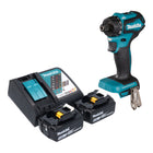 Makita DDF 083 RT perceuse-visseuse sans fil 18 V 40 Nm 1/4'' brushless + 2x batteries 5,0 Ah + chargeur