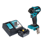 Makita DDF 083 RG1 perceuse-visseuse sans fil 18 V 40 Nm 1/4'' sans balai + 1x batterie 6,0 Ah + chargeur