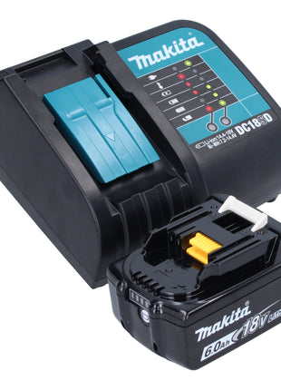 Makita DDF 083 SG1 perceuse-visseuse sans fil 18 V 40 Nm 1/4'' sans balai + 1x batterie 6,0 Ah + chargeur