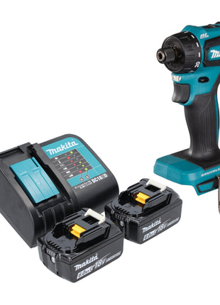 Makita DDF 083 SG perceuse-visseuse sans fil 18 V 40 Nm 1/4'' brushless + 2x batteries 6,0 Ah + chargeur