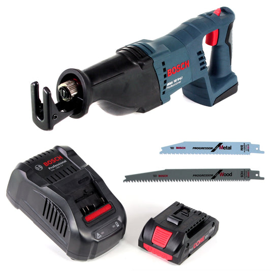 Bosch GSA 18V-Li N Akku Reciprosäge 18V Säbelsäge + 2x Sägeblatt + 1x 4,0 Ah ProCORE Akku + Ladegerät - Toolbrothers