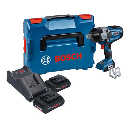 Bosch GDS 18V-1600 HC Professional Akku Schlagschrauber 18 V 1600 Nm 3/4'' BITURBO Brushless + 2x ProCORE Akku 4,0 Ah + Ladegerät + L-Boxx