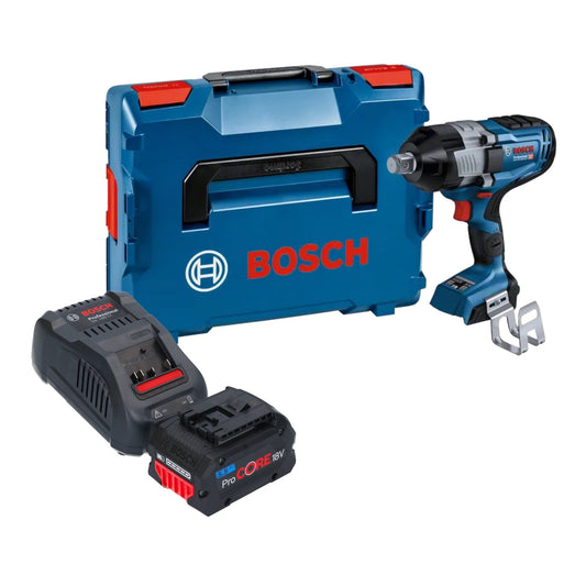 Visseuse à chocs sans fil Bosch GDS 18V-1600 HC Professional 18 V 1600 Nm 3/4'' BITURBO Brushless + 1x batterie ProCORE 5,5 Ah + chargeur + L-Boxx