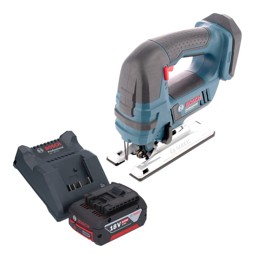 Bosch GST 18V-Li B Professional scie sauteuse sans fil 18 V + 1x batterie 4,0 Ah + chargeur