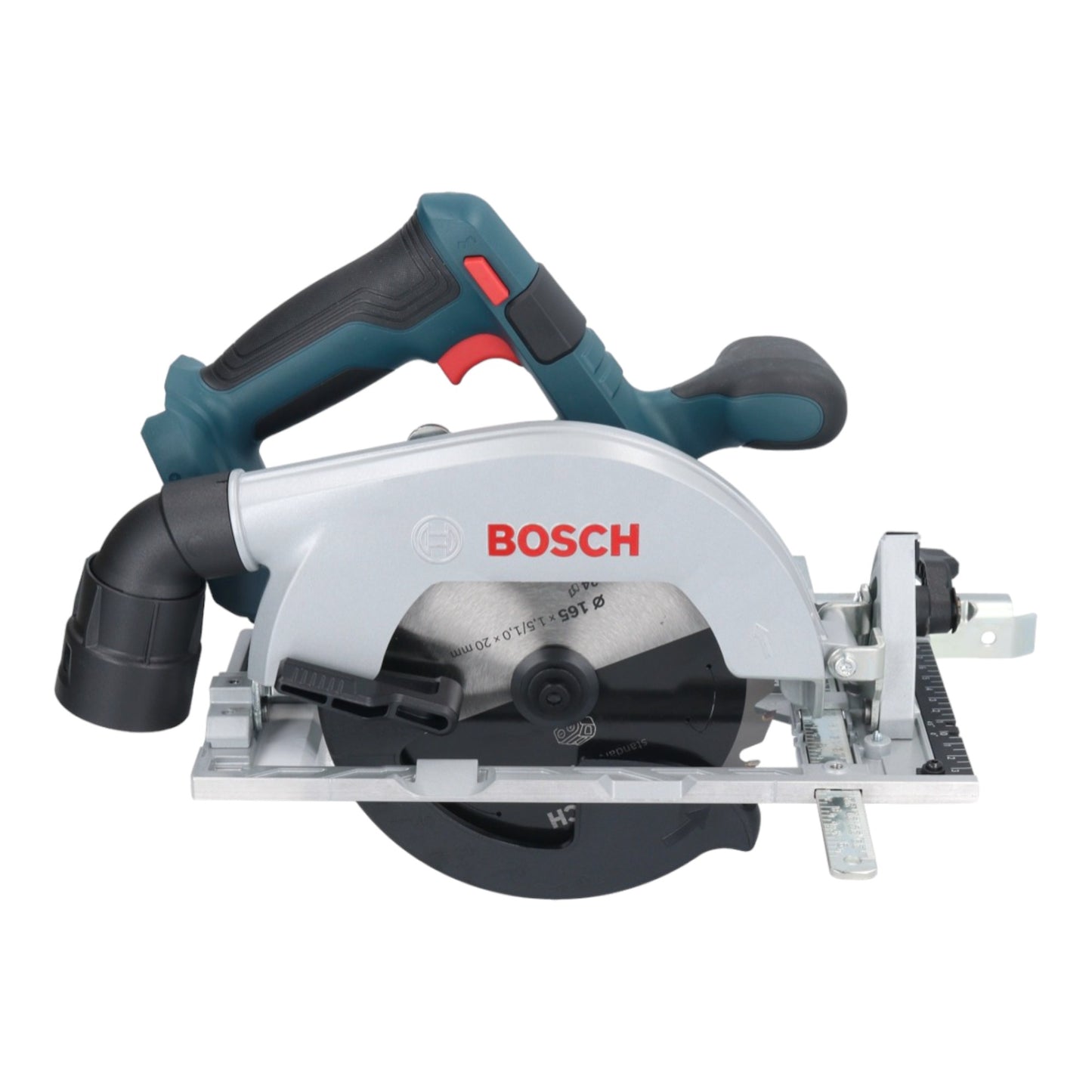 Bosch GKS 18V-57-2 Scie circulaire sans fil professionnelle 18 V 165 mm sans balais + 2 batteries 2,0 Ah + chargeur