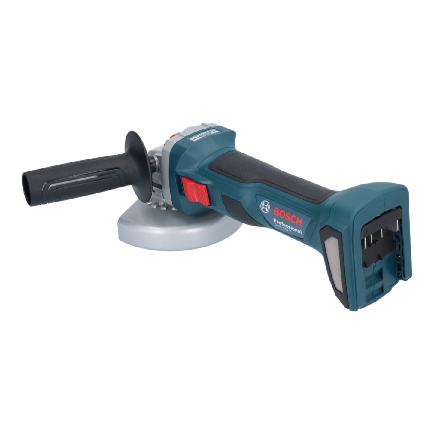 Meuleuse d'angle sans fil Bosch GWS 18V-7 Professional 18 V 125 mm sans balais + 2 batteries 2,0 Ah + chargeur