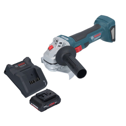 Meuleuse d'angle sans fil Bosch GWS 18V-7 Professional 18 V 125 mm sans balais + 1 batterie ProCORE 4,0 Ah + chargeur