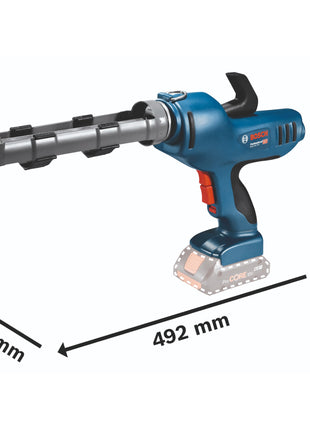 Presse à cartouches à batterie Bosch GCG 18V-310 Professional 18 V 310 ml 3,5 kN + 2x batteries 2,0 Ah + chargeur