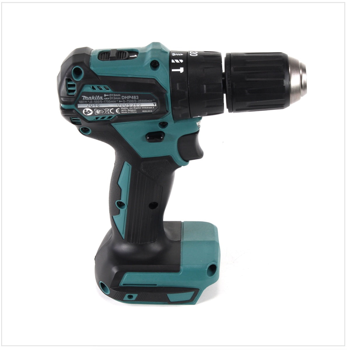 Makita DHP 483 Z Akku Schlagbohrschrauber ( 18 V 40 Nm Brushless ) inkl. Koffer + WellCut 101 tlg. Bit- und Bohrer Set