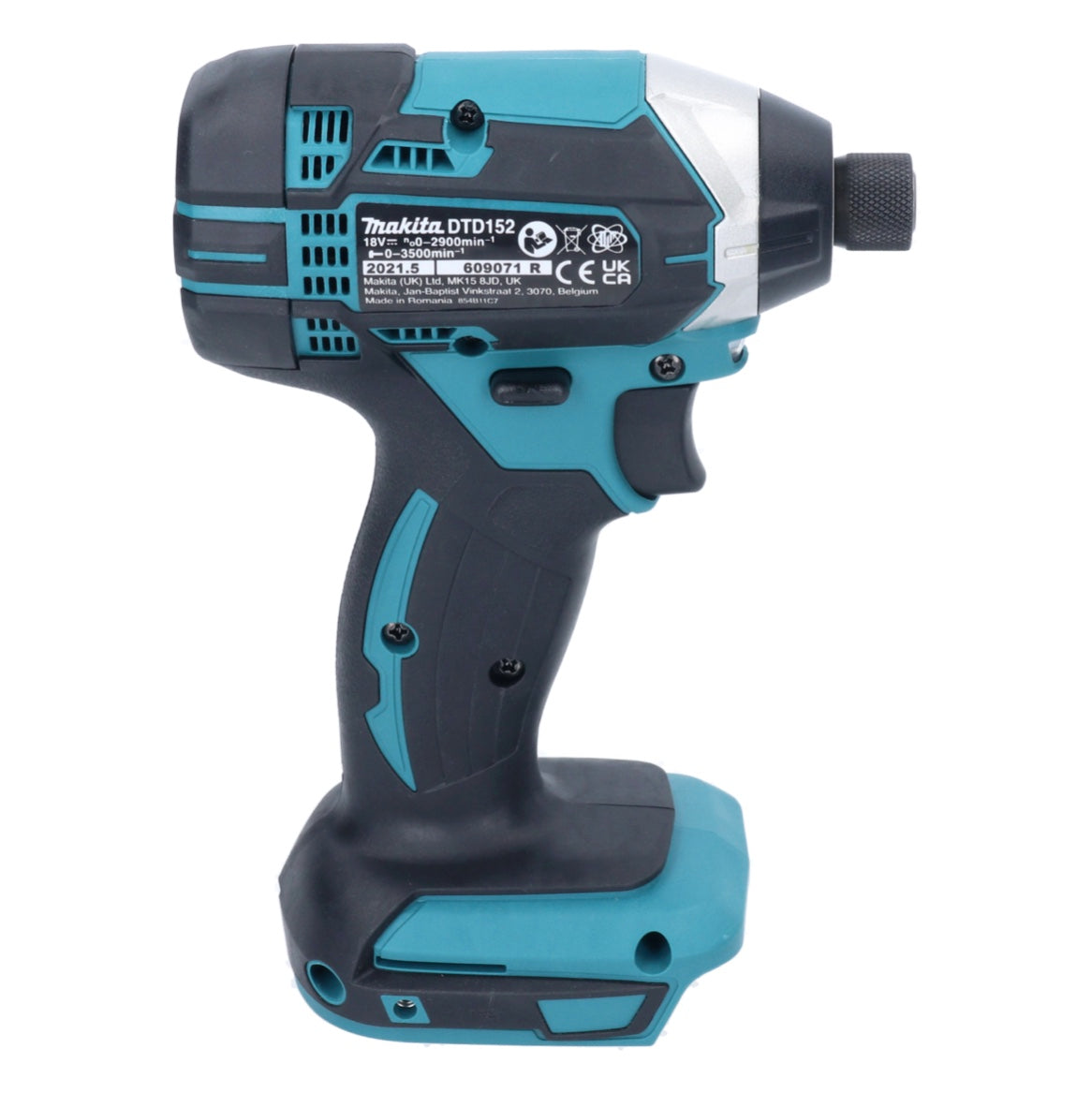 Makita DTD 152 Z Akku Schlagschrauber ( 18 V 165 Nm 1/4" ) inkl. Koffer + WellCut 101 tlg. Bit- und Bohrer Set