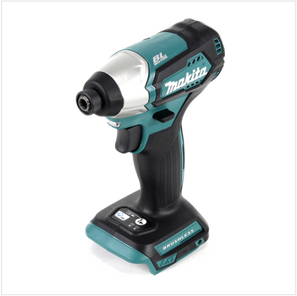 Makita DTD 155 Z Clé à chocs sans fil (18 V 140 Nm 1/4" sans balais) avec coffret + jeu d'embouts et de forets WellCut 101 pièces