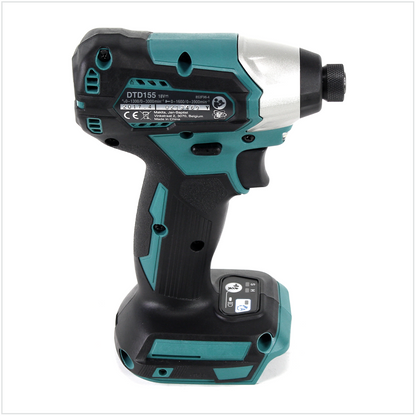 Makita DTD 155 Z Clé à chocs sans fil (18 V 140 Nm 1/4" sans balais) avec coffret + jeu d'embouts et de forets WellCut 101 pièces