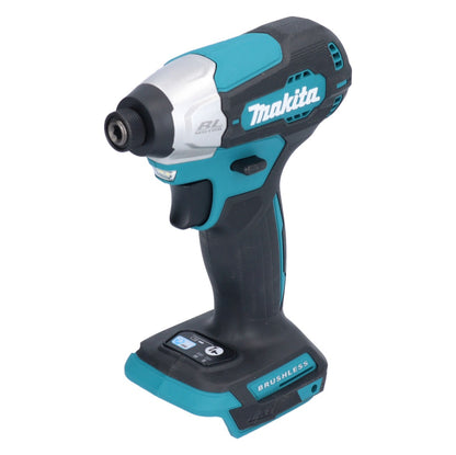 Makita DTD 157 Z Akku Schlagschrauber ( 18 V 140 Nm 1/4" Brushless ) inkl. Koffer + WellCut 101 tlg. Bit- und Bohrer Set