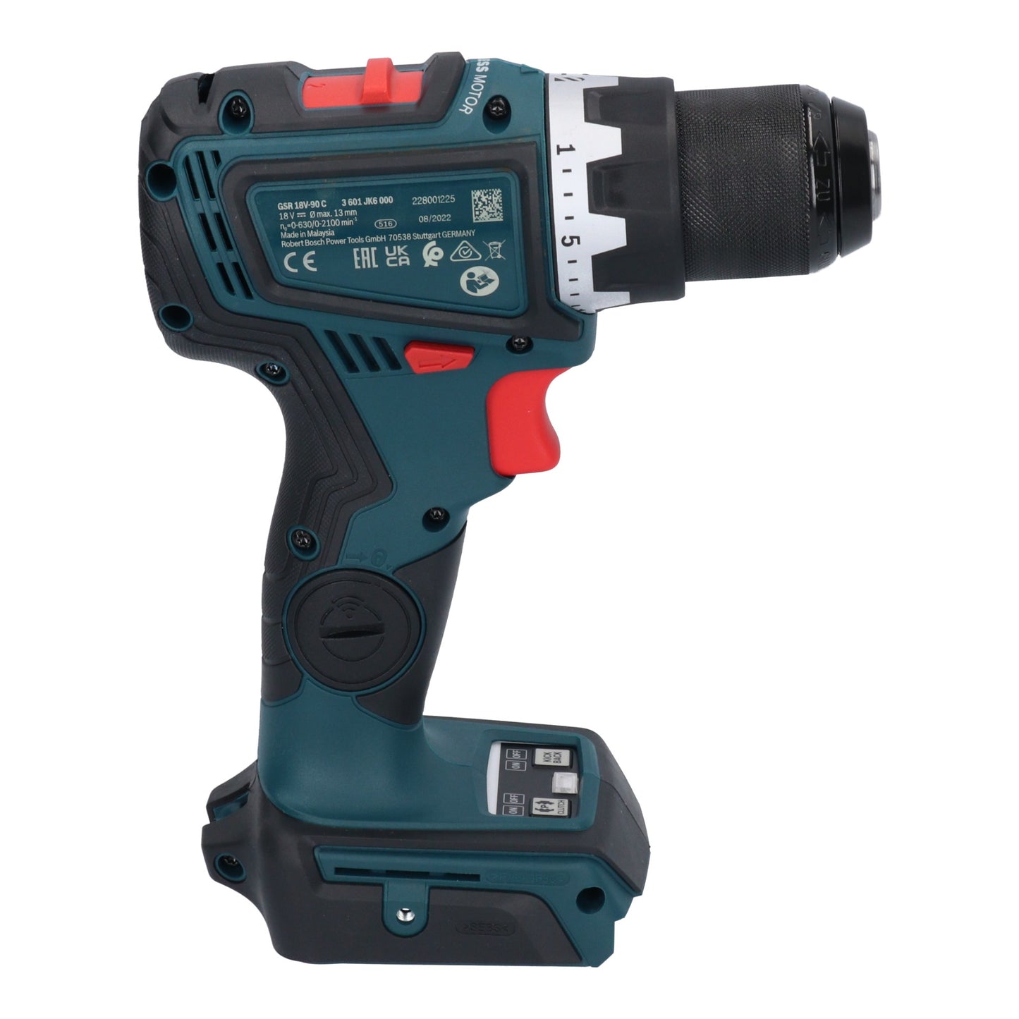 Bosch GSR 18V-90 C Professional perceuse-visseuse sans fil 18 V 64 Nm sans balais + 2x batteries 5,0 Ah + chargeur + L-Boxx