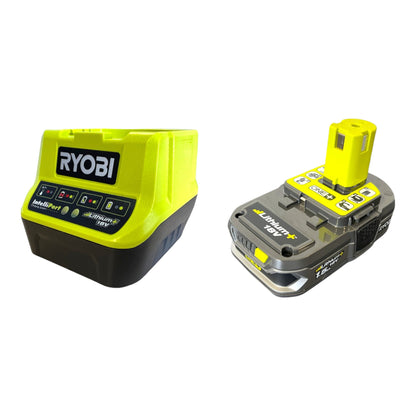 Scie d'élagage à batterie RYOBI RY18PSX10A-115 18 V 10 cm sans balai + 1x batterie 1,5 Ah + chargeur