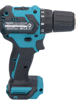 Makita DF 332 DZE perceuse-visseuse sans fil 12 V max. 35 Nm sans balais + coffret - sans batterie, sans chargeur