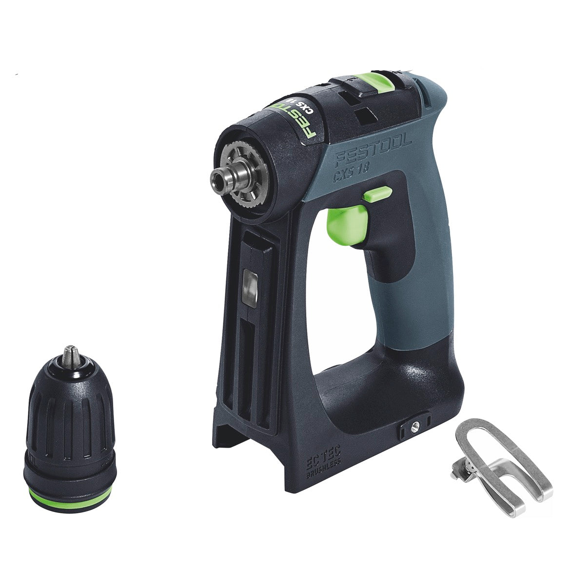 Festool CXS 18-Basic perceuse-visseuse sans fil 18 V 40 Nm sans balais (576882) + Systainer (avec Systainer ToolBox SYS3 TB M 137)