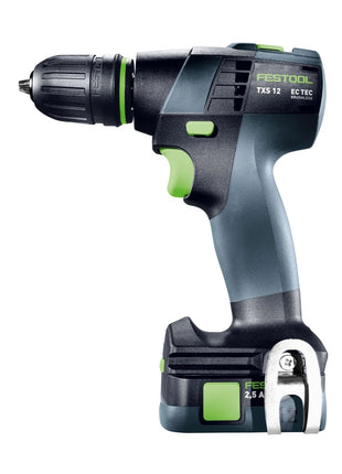 Festool TXS 12 2,5-Plus Akku Bohrschrauber 12 V 30 Nm Brushless ( 576873 ) + 2x Akku 2,5 Ah + Ladegerät + Systainer + Systainer ToolBox SYS3 TB M 137