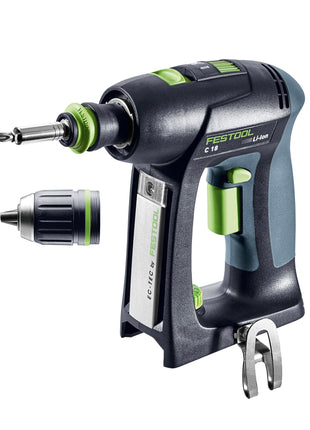 Festool C 18 Basic Perceuse-visseuse sans fil 18 V 45 Nm sans balais Solo + Systainer + Systainer ToolBox SYS3 TB M 137